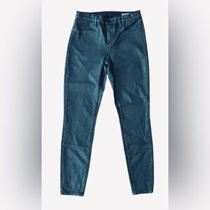 BLANKNYC The Mercer blk waxed mid rise skinny jeans SZ 29